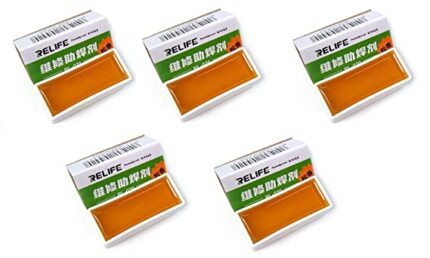 Relife RL-070 Rosin Flux Bit Cleaner/ White Smoke Paste (Pack of 5)