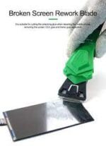 Relife RL-073 Multi-purpose mobile shovel screen repair knife high strength steel blade