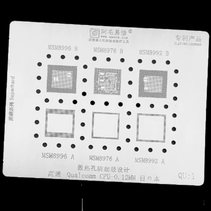 Power IC Stencil QU-1